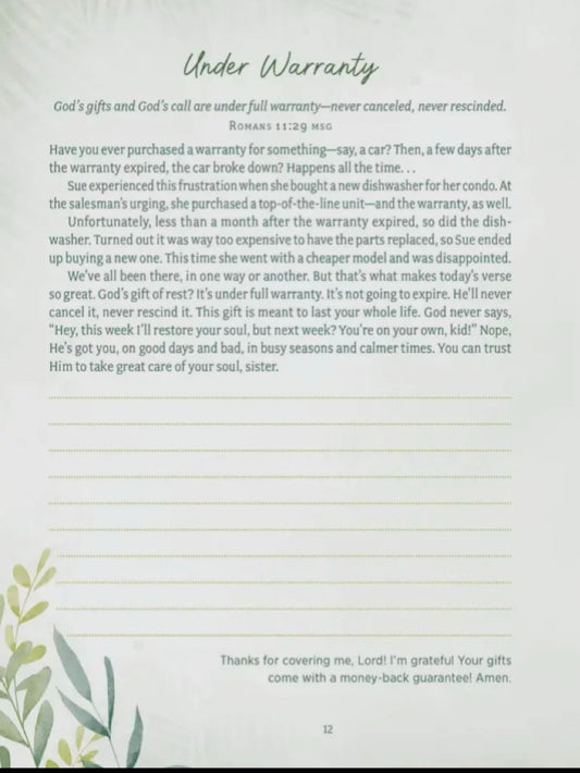 Rest in Jesus: A Devotional Journal for the Exhausted Soul