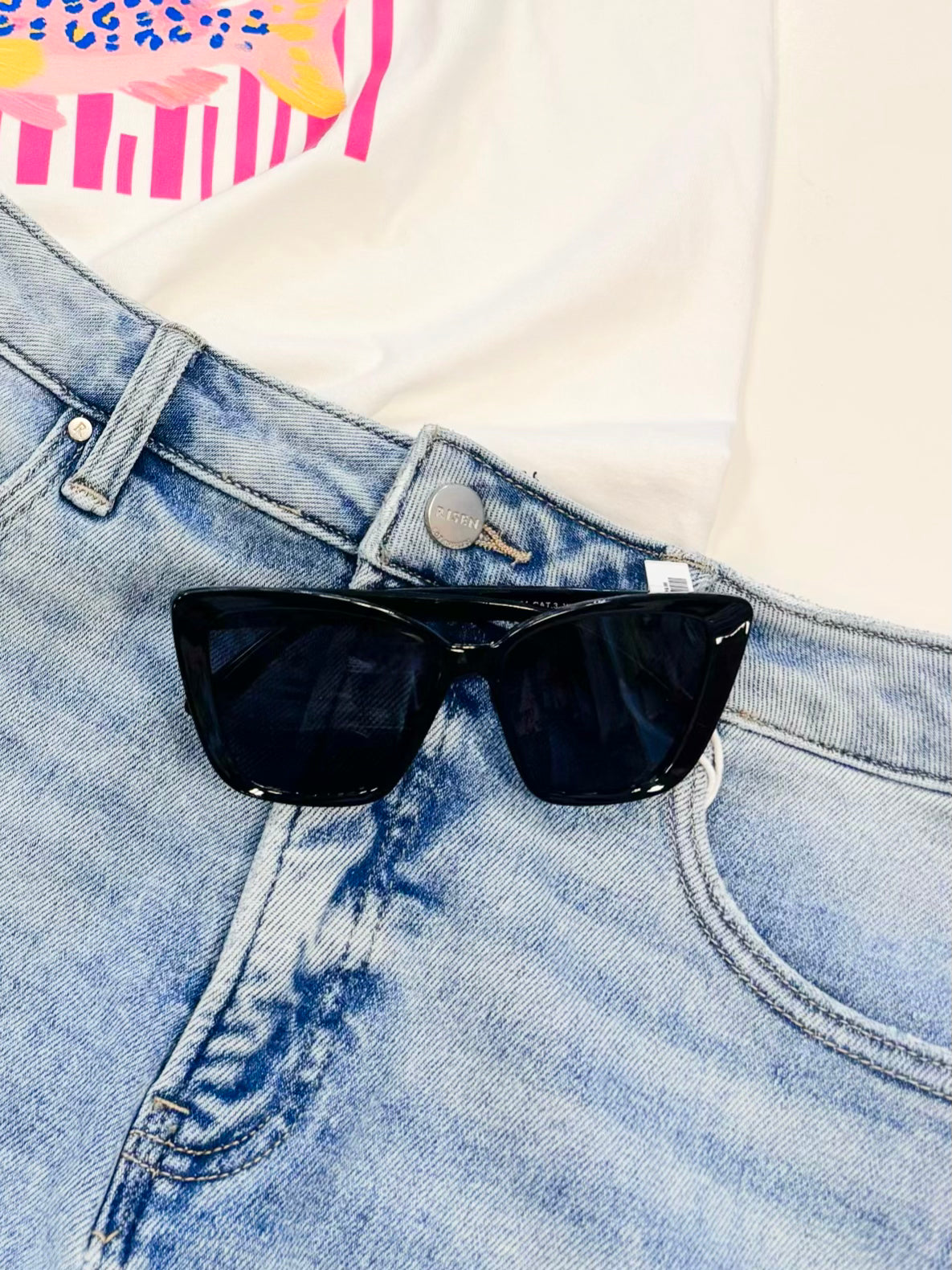 Josie Cat Eye Sunglasses | Black