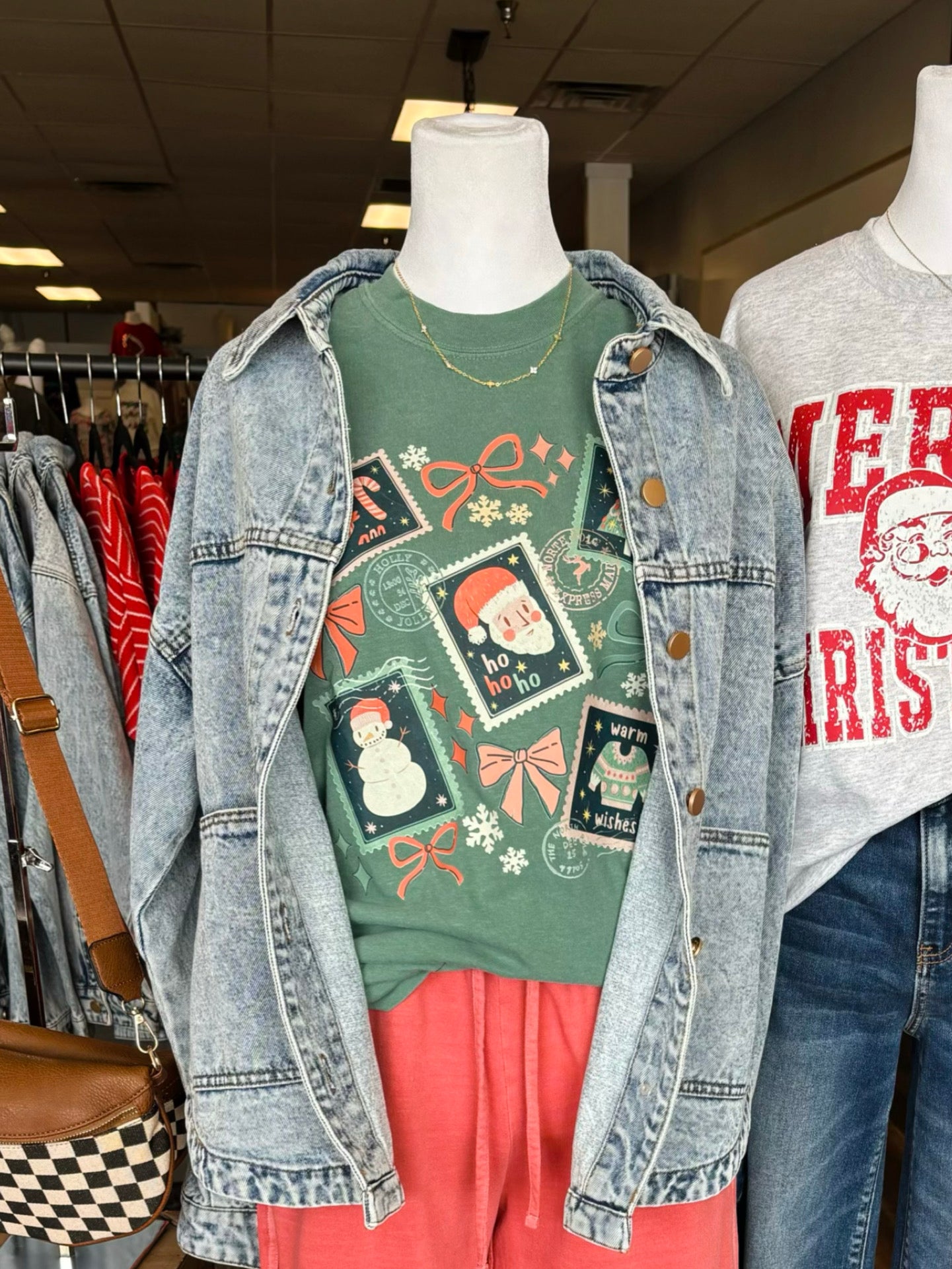 Christmas Stamps Tee