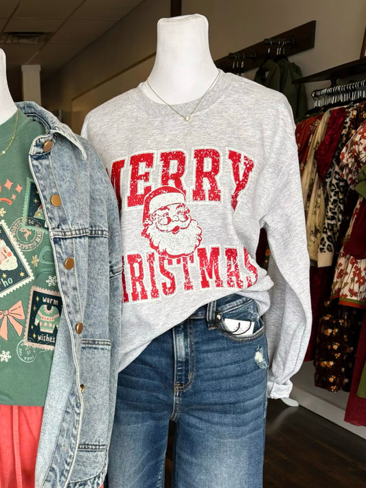 Merry Christmas Santa Sweatshirt