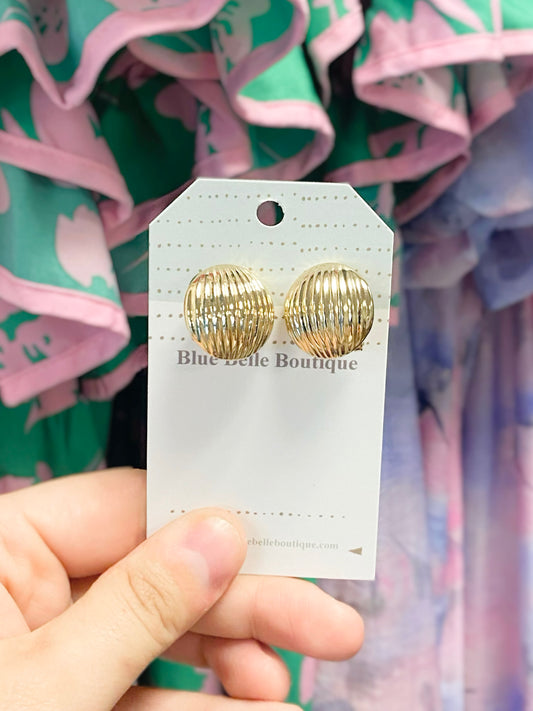 Jayce Textured Stud Earrings
