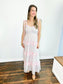 Gracie Ditsy Floral Smocked Maxi Dress | Light Pink
