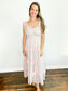 Gracie Ditsy Floral Smocked Maxi Dress | Light Pink