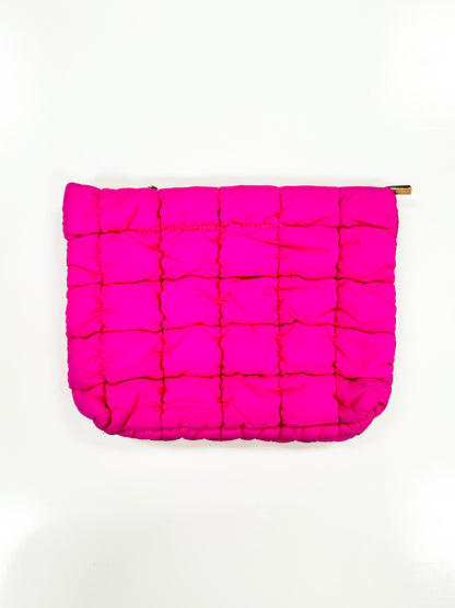 Quilted Make-Up Bag