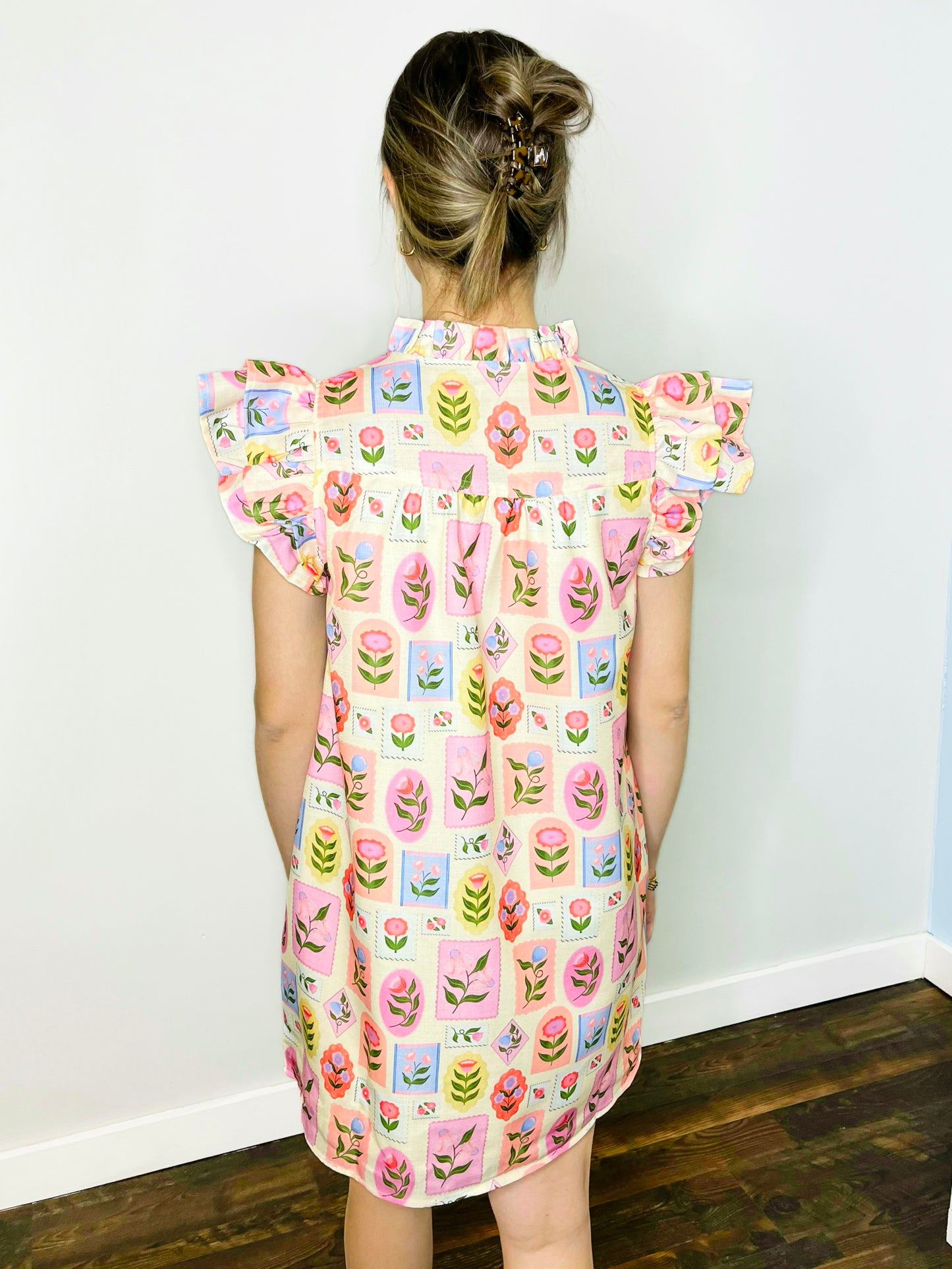 Emma Floral Shift Dress