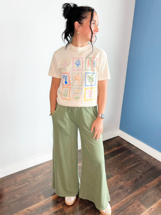 Tanya Smocked Flutter Sleeve Dress | Blue Aura