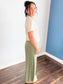 Aston Pigment Dyed Pants | Light Olive