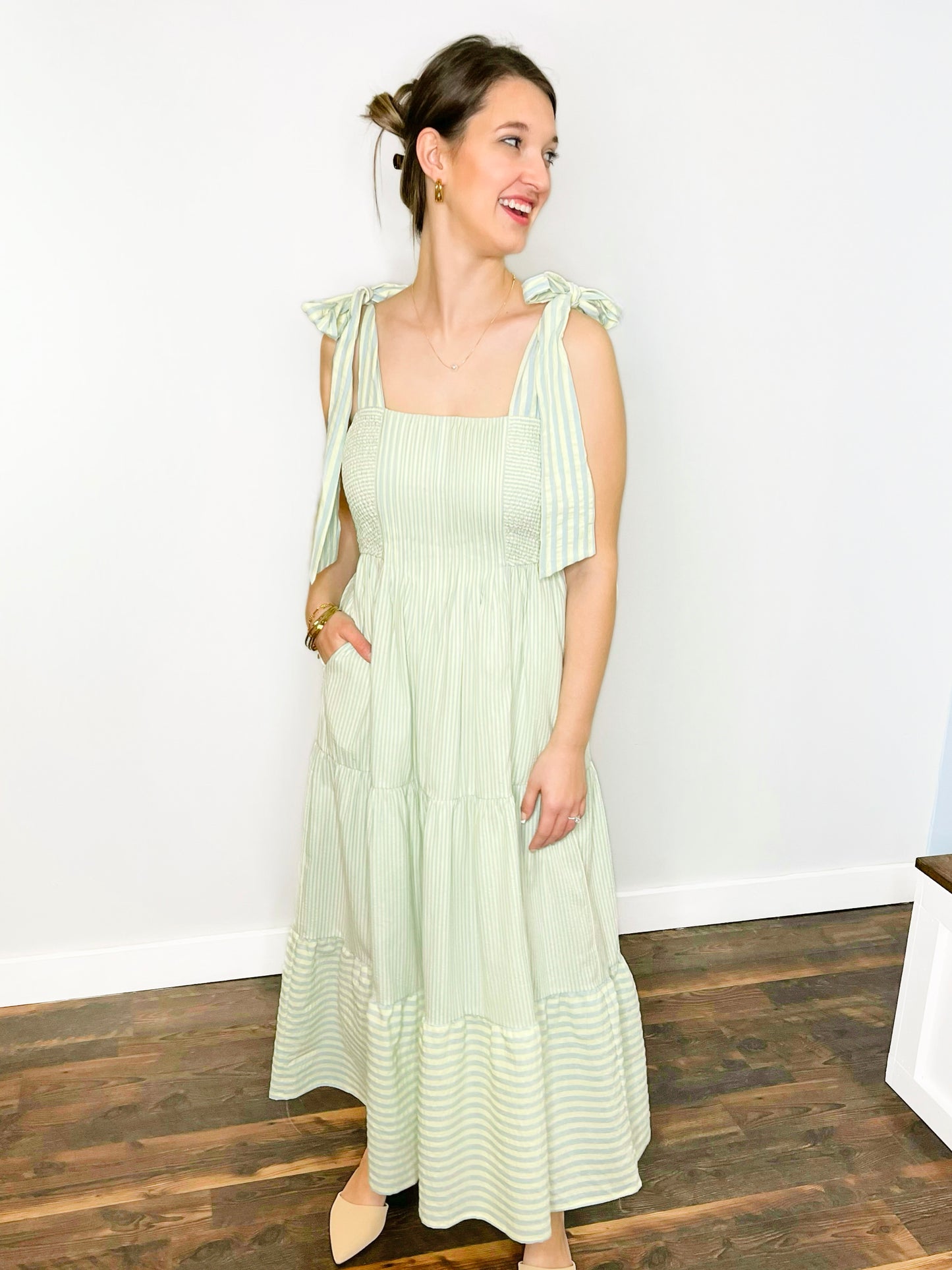 Stevie Striped Maxi Dress