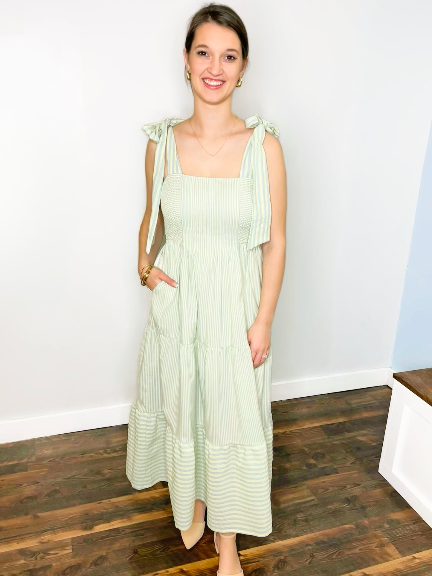 Stevie Striped Maxi Dress