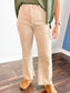 Randi Washed Frayed Hem Zenana Jeans | Ash Mocha