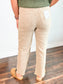 Randi Washed Frayed Hem Zenana Jeans | Ash Mocha