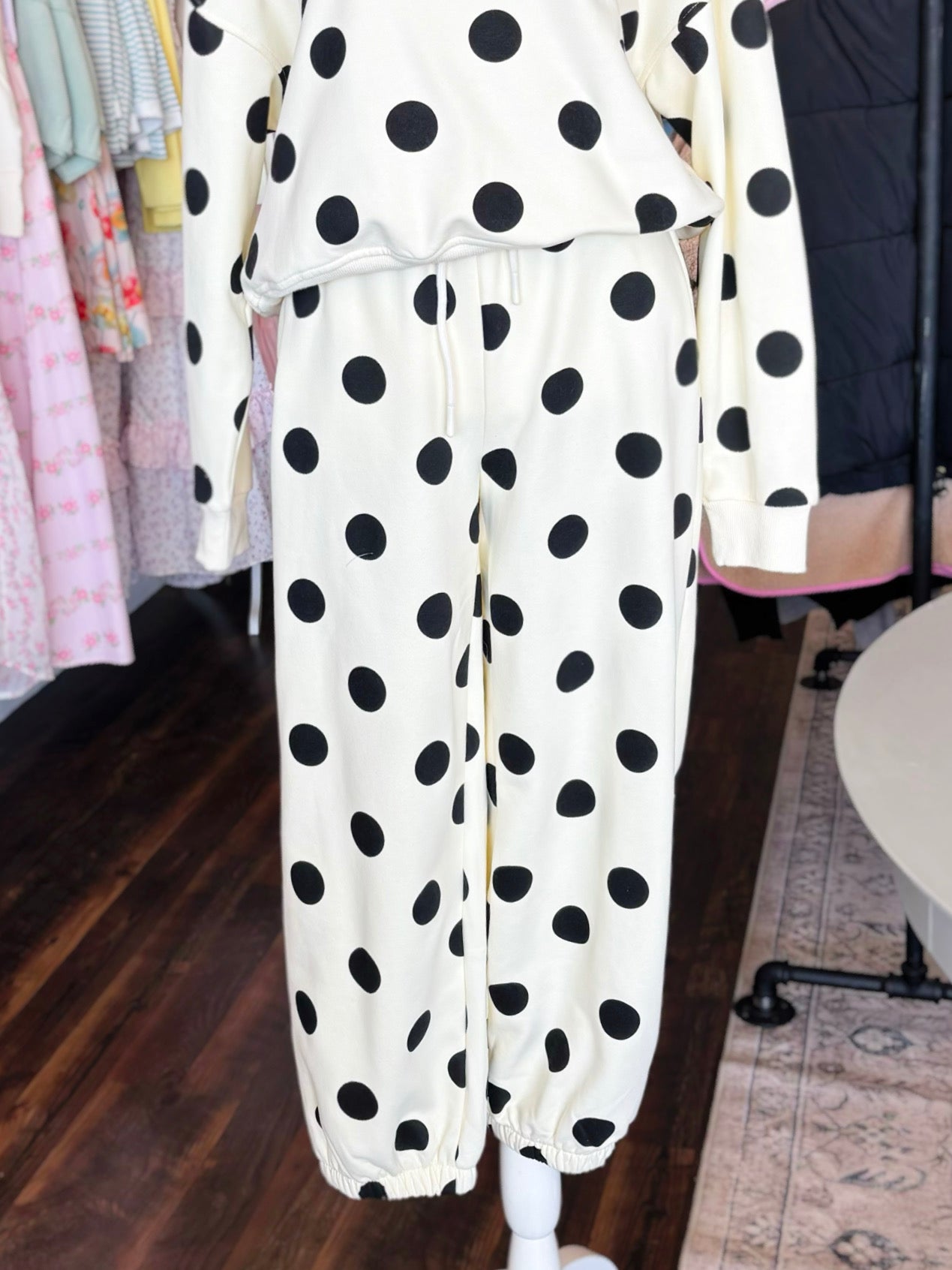 Lainey Polka Dot Sweatpants