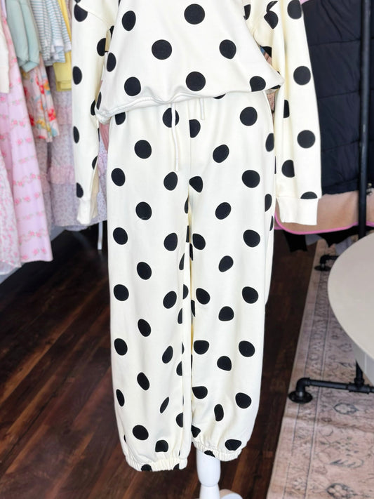 Lainey Polka Dot Sweatpants