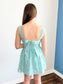 Hazel Jacquard Mini Dress w/ Bow Detail