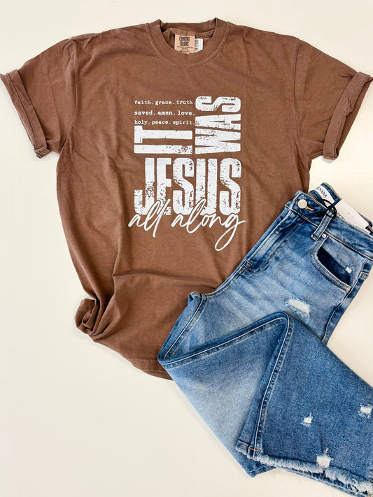 It Was Jesus All Along Tee