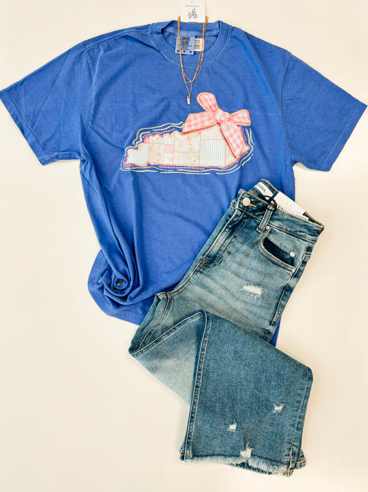 Kentucky Patchwork Tee