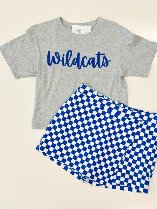 Wildcats Cropped Tee