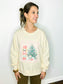 Christmas Corduroy Sweatshirt | Cream