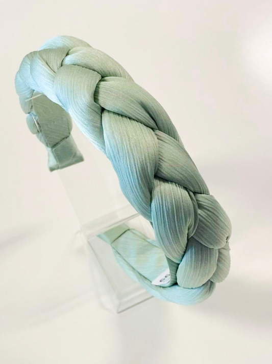 Braided Satin Headbands