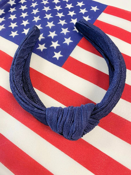 Textured Knit Headband